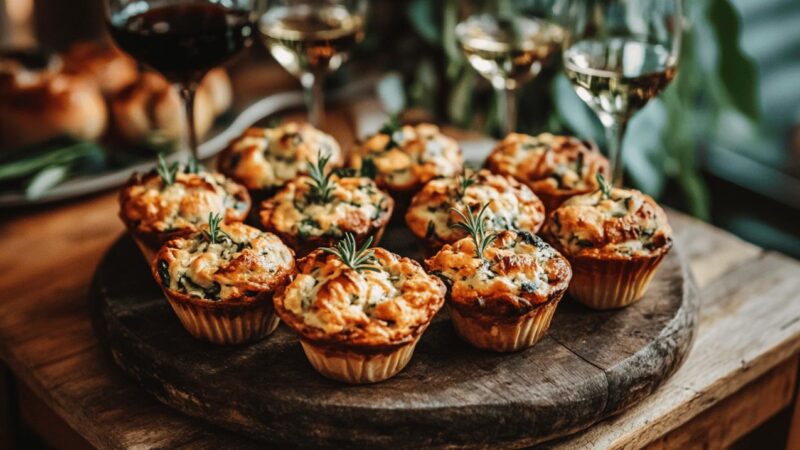 Muffins salés pour apéritif : 5 recettes créatives au wakamé et aux graines de courge